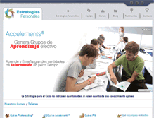 Tablet Screenshot of estrategiaspersonales.com